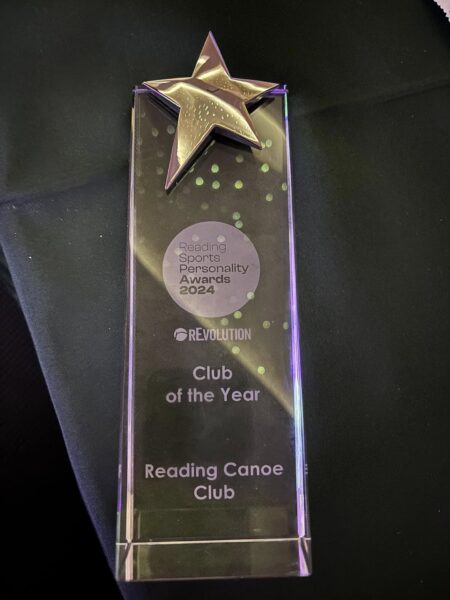 Reading Canoe Club wins ‘Best Reading Club’ trophy